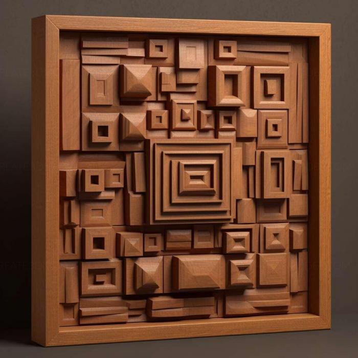 نموذج ثلاثي الأبعاد لآلة CNC 3D Art 